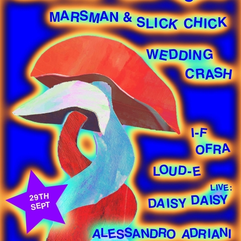 Love drips, Slick Chick and Marsman wedding crash