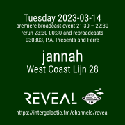 Jannah West Coast DJ set called Lijn 28