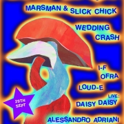 Love drips, Slick Chick and Marsman wedding crash