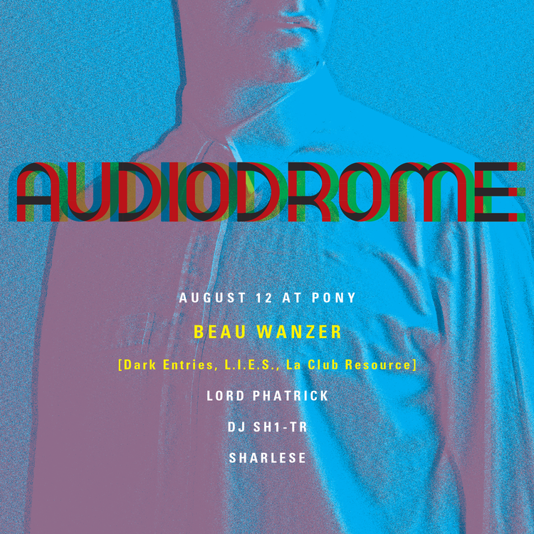 Audiodrome August Flyer