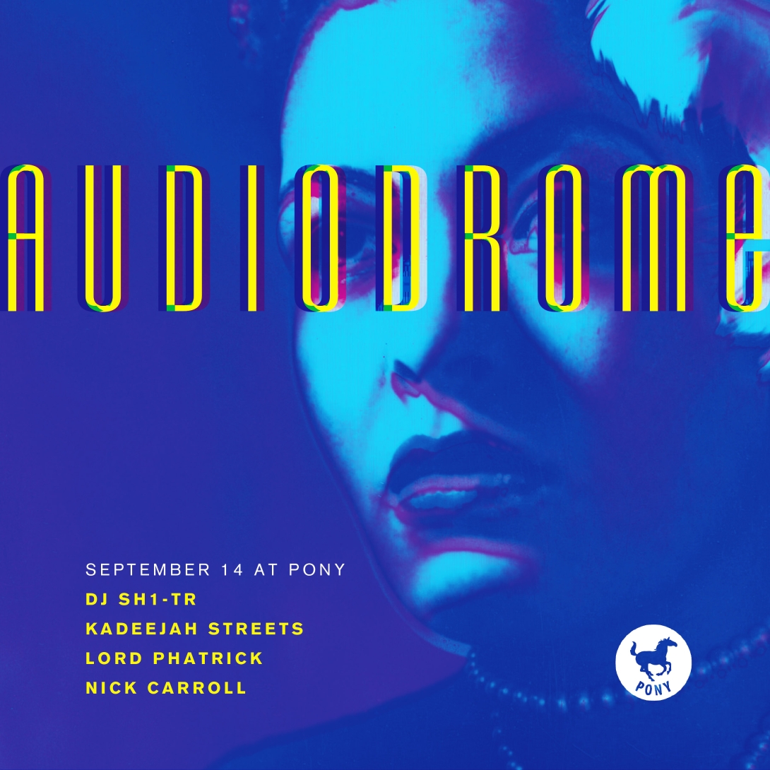 Audio drome flyer September