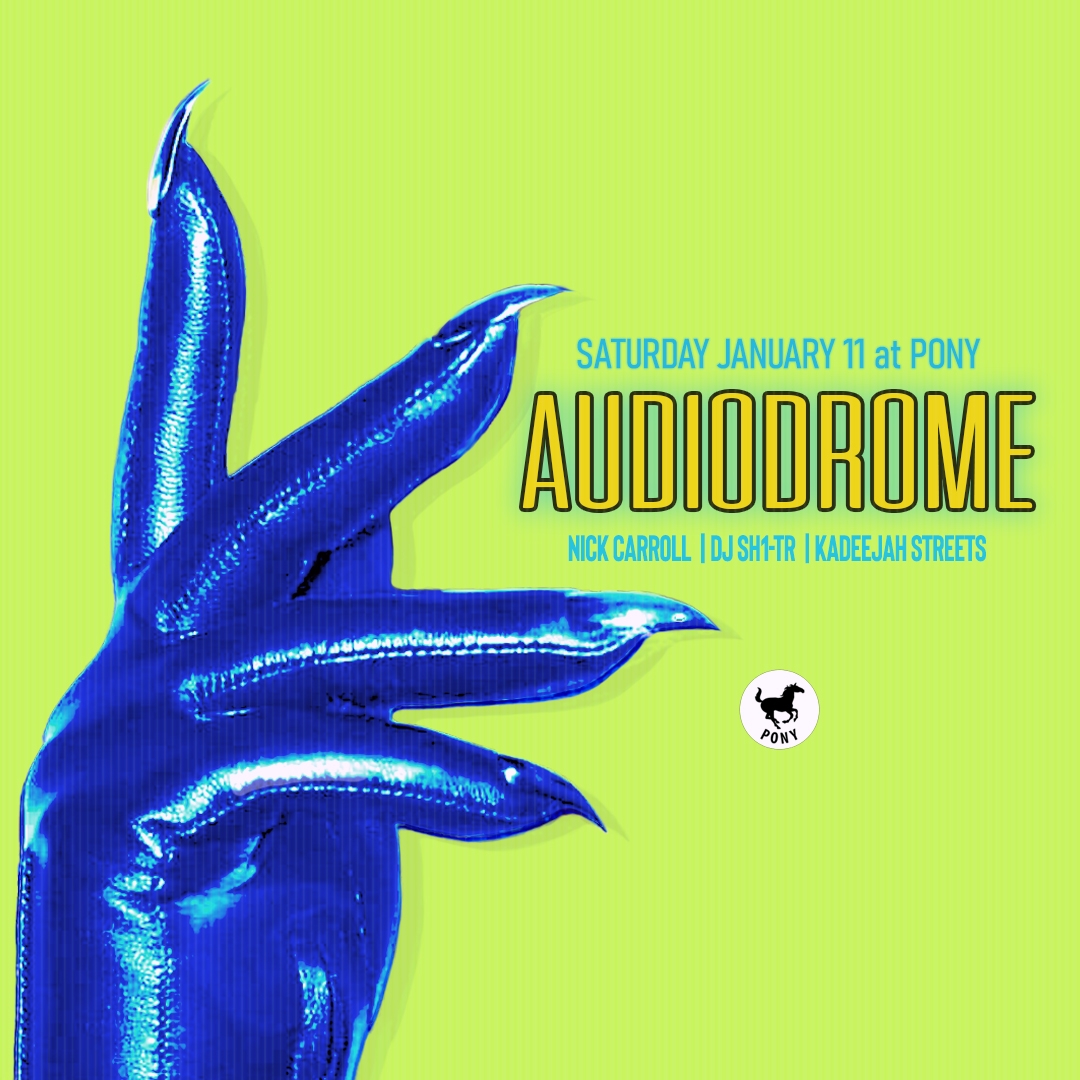 Audiodrome December Flyer