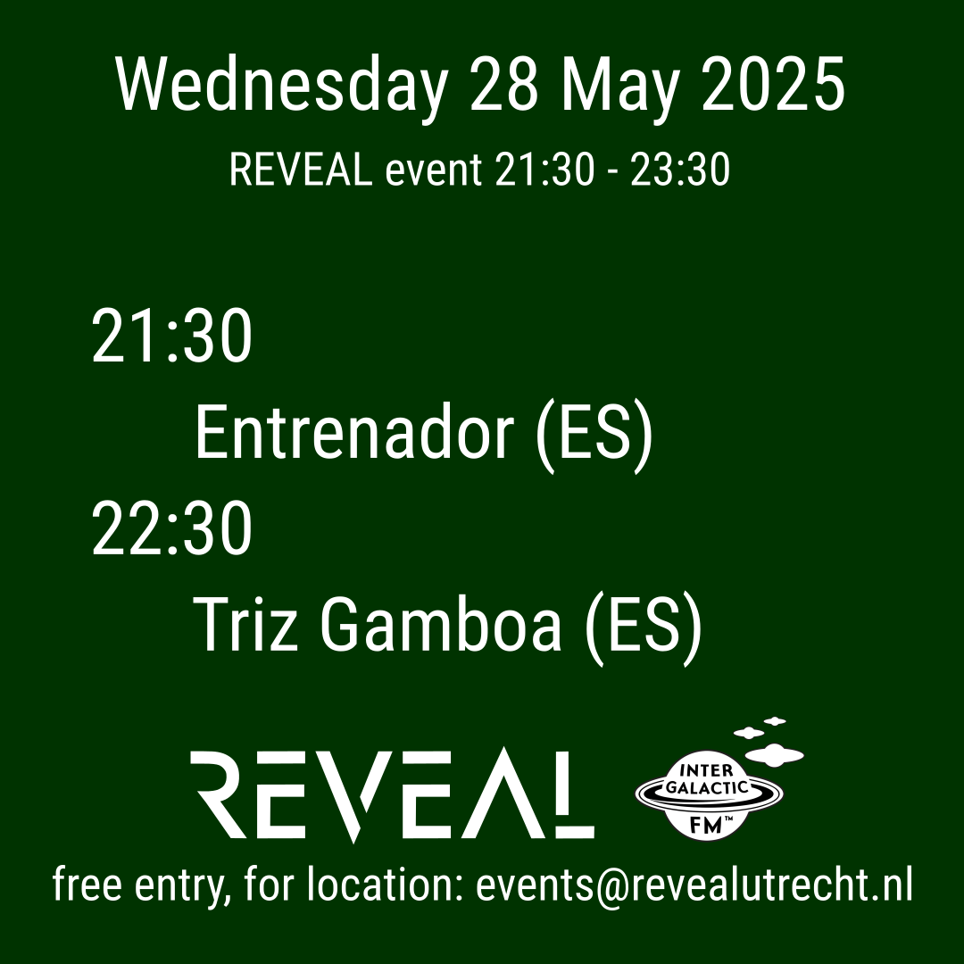 REVEAL prefest mixage with Entrenador, Triz Gamboa