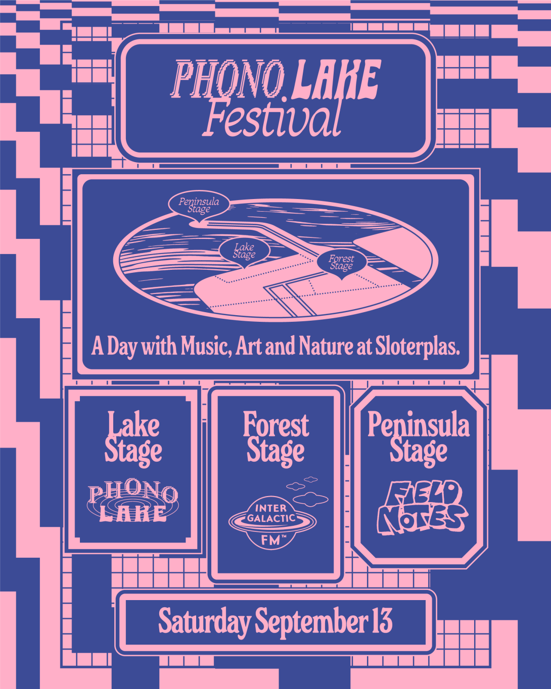 Phono lake poster